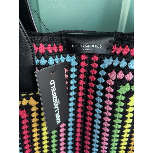 KARL LAGERFELD PARIS Henriette Tote New With Tags - Picture 7 of 12